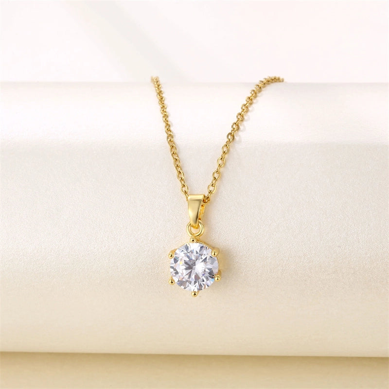 collier éclat doré