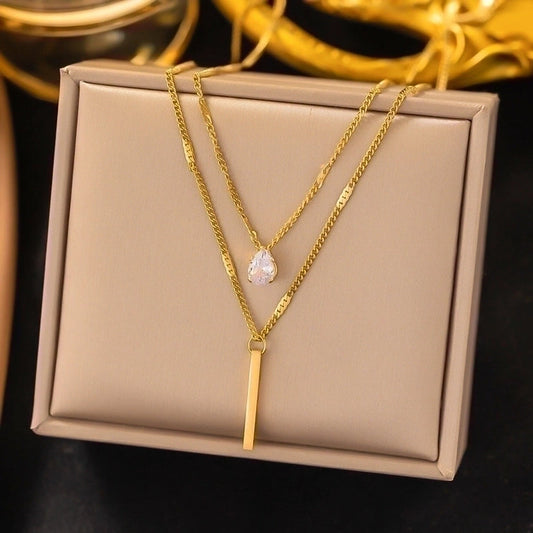 collier duo élégance