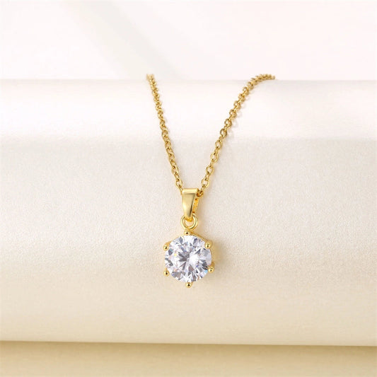 collier éclat doré